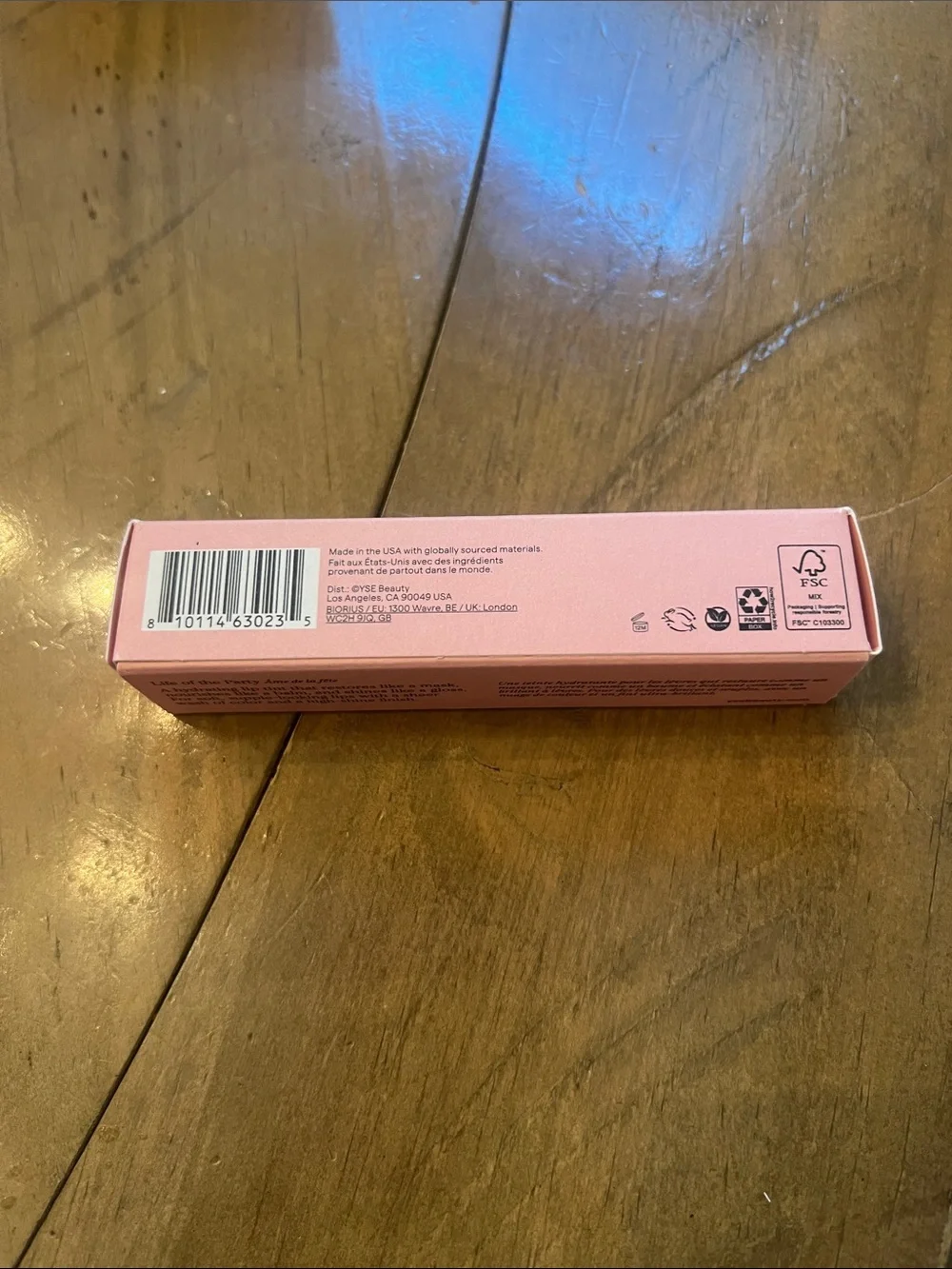 YSE Beauty Like A Gloss Hydrating Lip Tint PINK New in Box !!!!